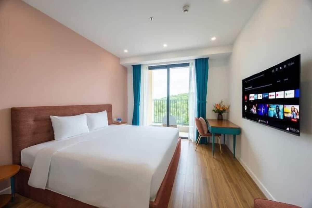 1 bedroom, Egyptian cotton sheets, premium bedding