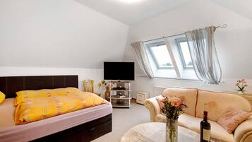 1 Schlafzimmer, kostenloses WLAN, Bettwäsche