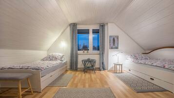 2 Schlafzimmer, Bügeleisen/Bügelbrett, kostenloses WLAN, Bettwäsche