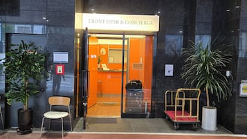 Framhlið gististaðar