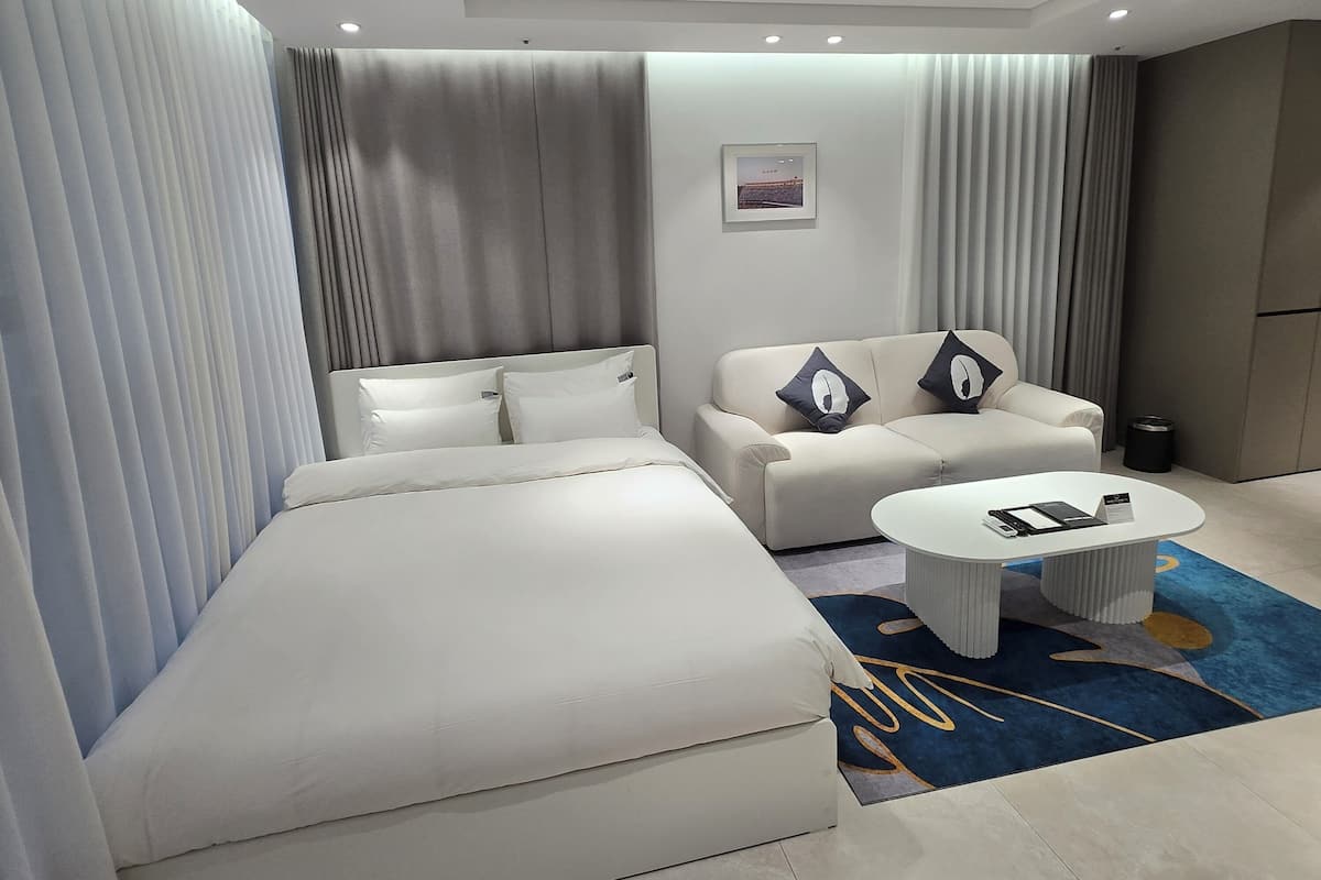 1 habitación, ropa de cama de alta calidad y cubrecamas