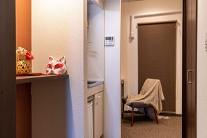 Comfort Triple Room, 1 Double Bed with Sofa bed, Park View | Living area | Flat-screen TV - INA HOUSE GION (Kyoto)