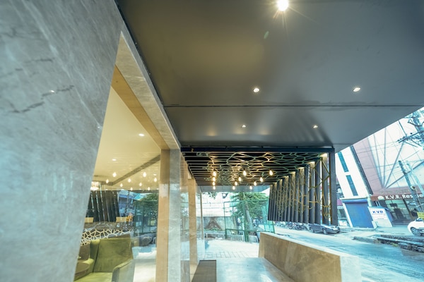 Fassade der Unterkunft