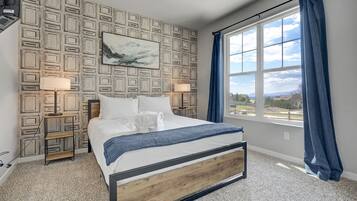 4 bilik tidur, seterika/papan seterika, Wi-fi percuma, cadar katil