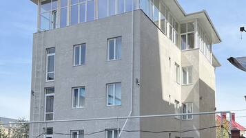 Voorkant van accommodatie