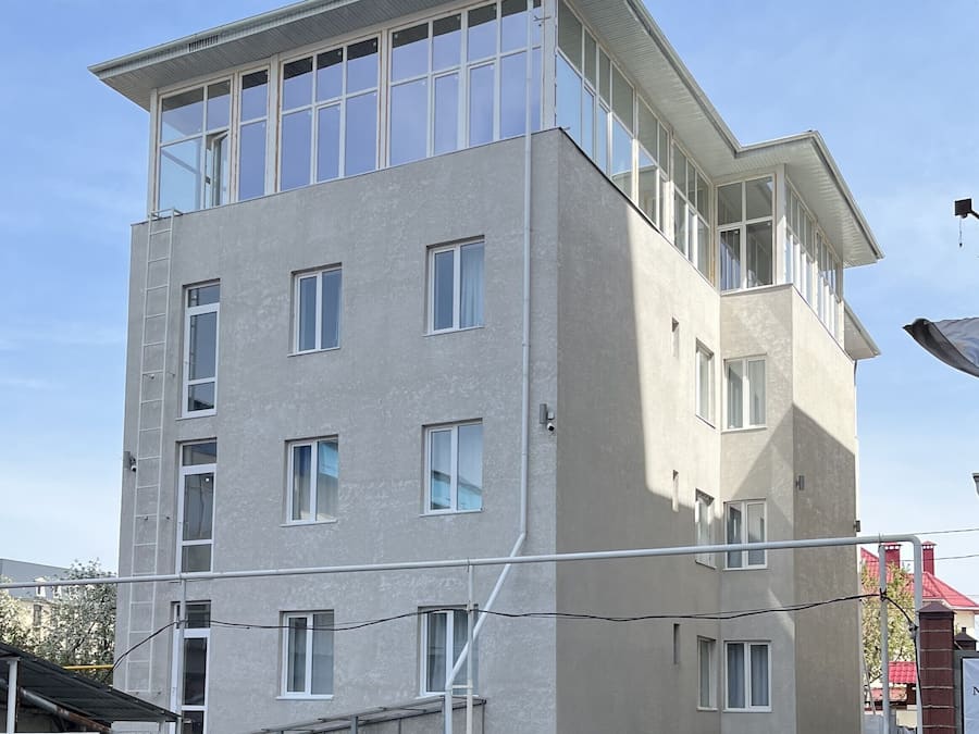 Fachada da propriedade