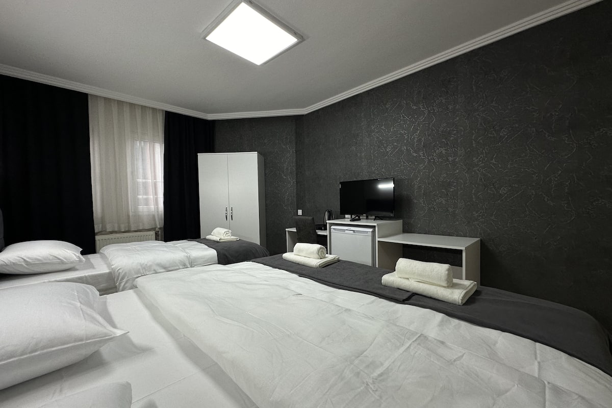 Habitación triple estándar | 1 habitación, ropa de cama de alta calidad, minibar y escritorio