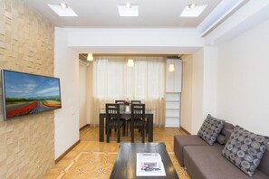 Classic Apartment | Living area - Stay Inn on Mashtots Ave. 40a-7 (Yerevan)