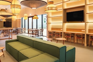 Sitteområde i lobbyen