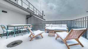 Apartment, 1 Bedroom, Terrace, City View | Balcony - Relaxing Penthouse With Panoramic View And Terrace (Vienna)