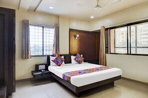 埃及棉床單、高級寢具、客房內保險箱、免費無線上網