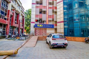 Voorkant van accommodatie