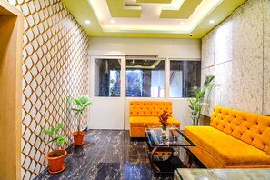 Sala de estar en el lobby