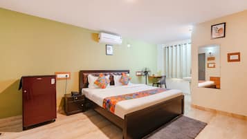 Lakens van Egyptisch katoen, luxe beddengoed, een kluis op de kamer