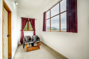 Siddeområde i lobbyen