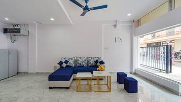 Sala de estar en el lobby