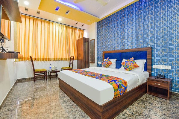 デラックス ルーム | エジプト綿のシーツ、高級寝具、セーフティボックス (室内)、WiFi (無料)