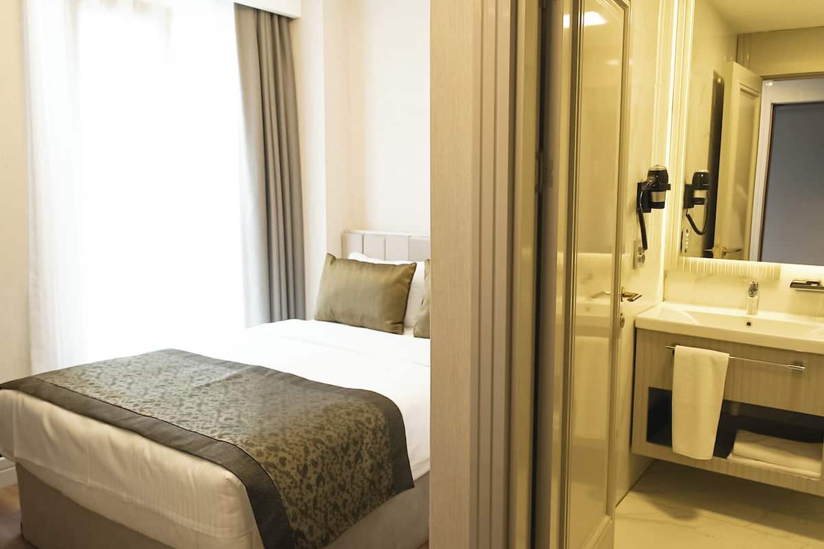 Deluxe Room (Junior) | Minibar, in-room safe, desk, laptop workspace