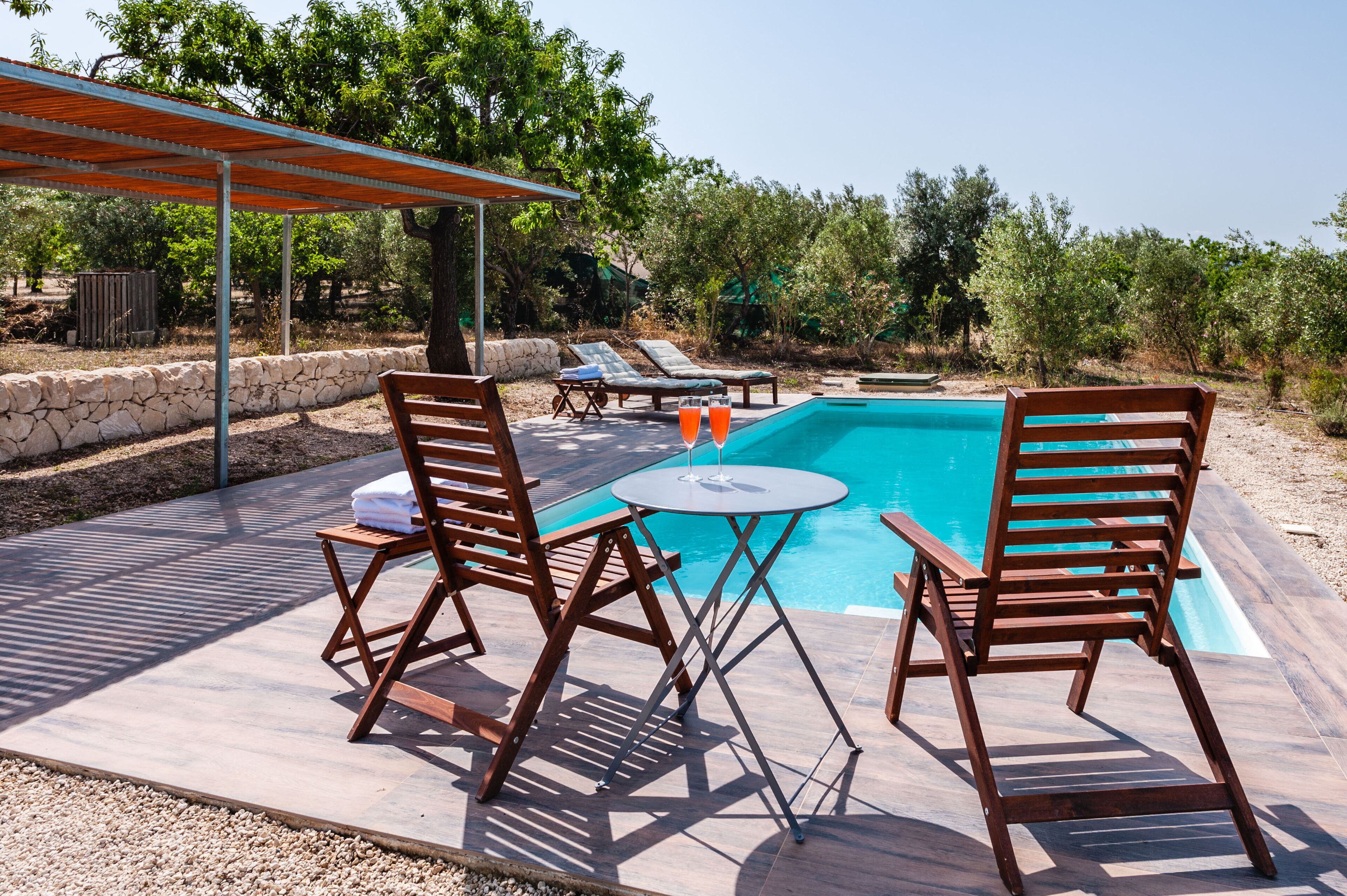 Seasonal outdoor pool