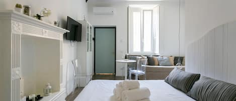 Appartement Confort | 1 chambre, draps en coton égyptien, literie de qualité, couette en duvet