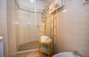 Shower, hair dryer