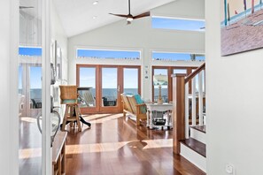 Interior - Oceanfront 6 BR 6 BA home with private pool and putting green on the ocean. (Ocean Isle Beach)