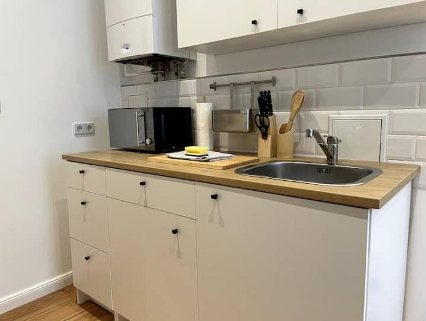 Microwave, oven, stovetop