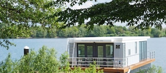 Floating 44 Komfortable Hausboote bei Xanten mit Tollem Seeblick