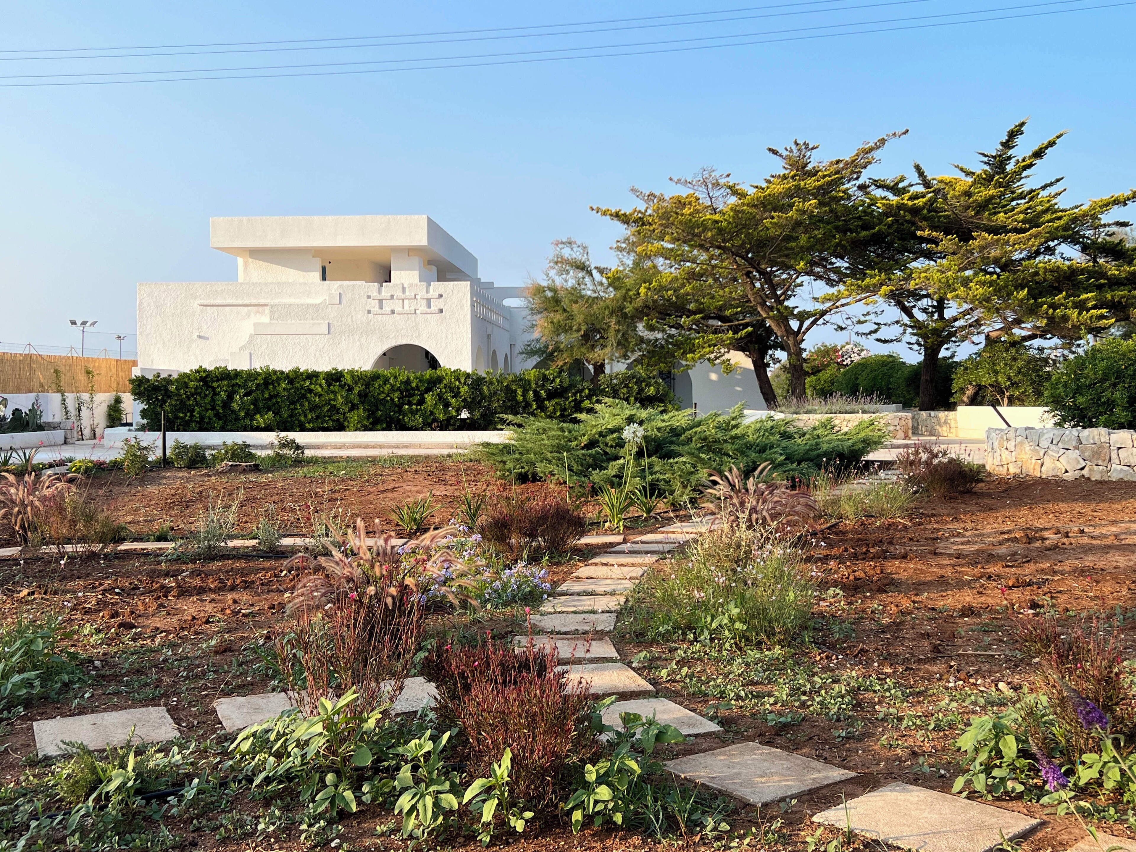 Terrein van de accommodatie