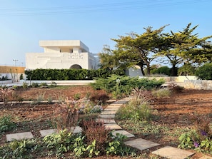 Overnatningsstedets område