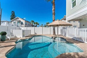 Pool - Ocean View Oasis w/ Heated Pool for Large Groups (Jacksonville Beach)