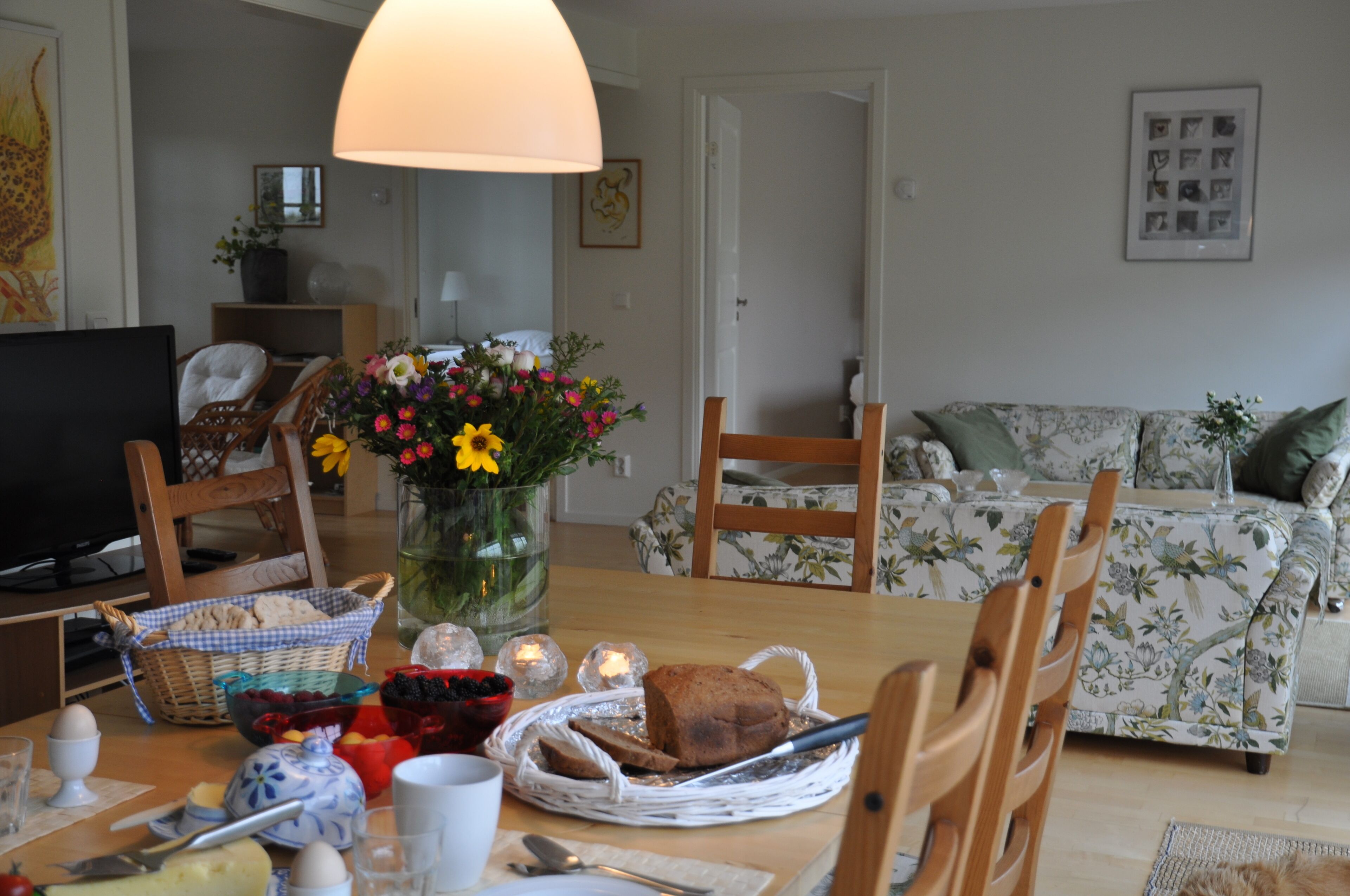 Superior-hus - terrasse - udsigt til golfbane | Opholdsområde | Fladskærms-tv