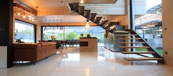 Luxury villa with swimming pool, sauna and jacuzzi