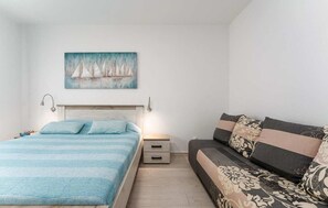 2 habitaciones, cuna de viaje, wifi gratis y ropa de cama 