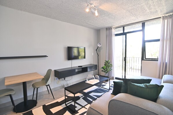 Departamento estándar, 1 habitación | Área de sala de estar