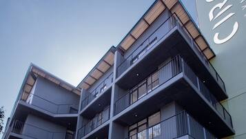 Facciata della struttura