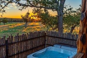 Baignoire à remous extérieure