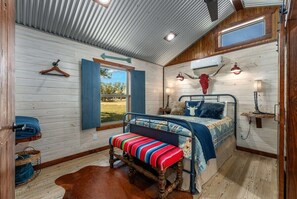 1 غرفة نوم وواي فاي وملاءات أسرّة