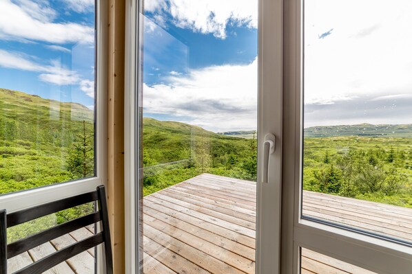 Interior - G-42 two-bedroom condo with a beautiful view of a natural environment.
(Kirkjubæjarklaustur)