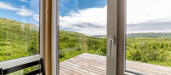 G-42 two-bedroom condo with a beautiful view of a natural environment.
