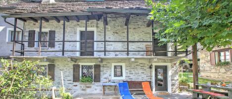 Fassade der Unterkunft