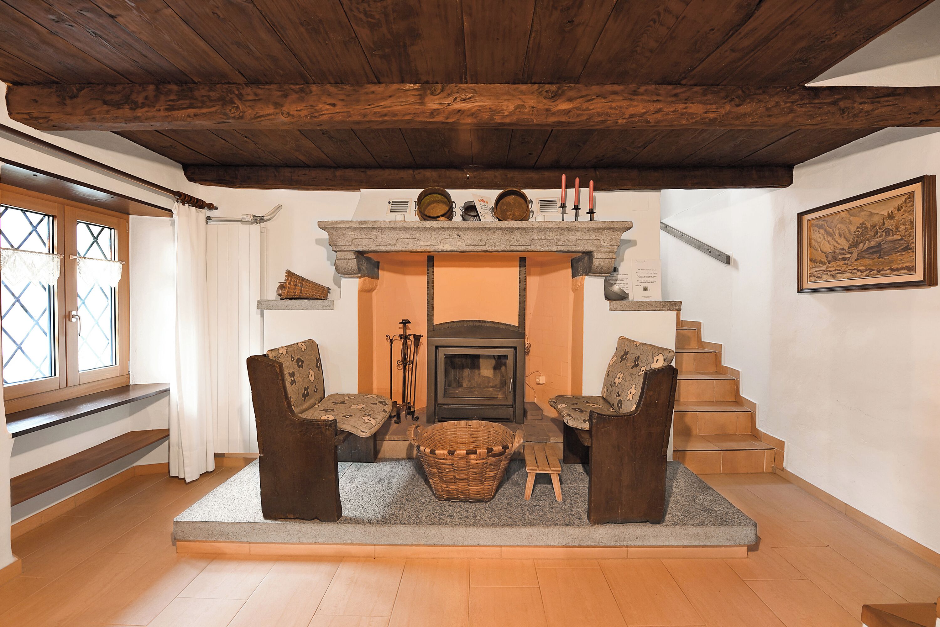 家庭小木屋, 多間臥室, 2 間浴室 (Rustico al platano 2) | 內部