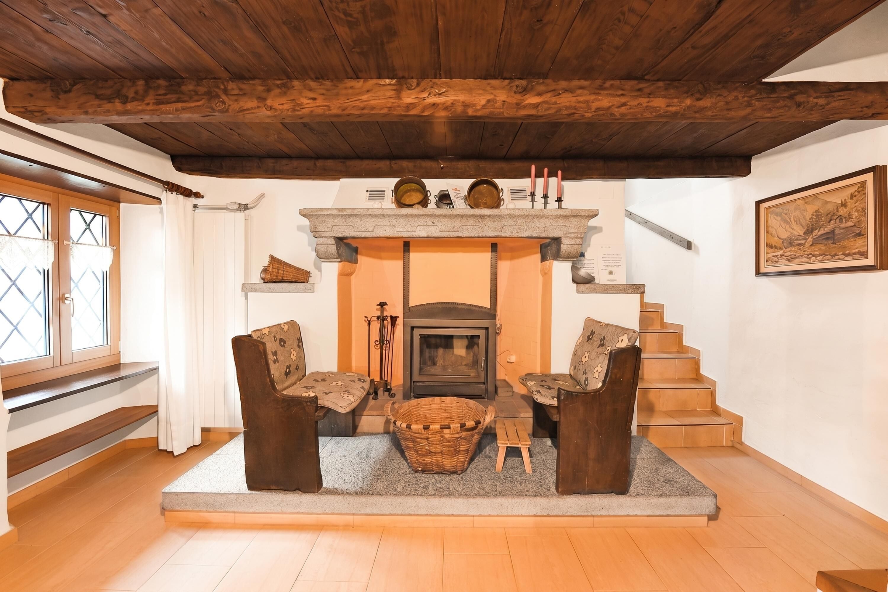 Chalet Familial, plusieurs chambres (Rustico al platano 1) | Intérieur