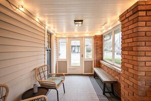 Interior - Backyard+Porch, Pet-Friendly | Broad Ripple Stay (Indianapolis)