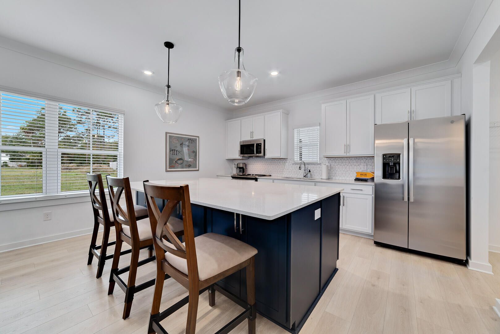 House, Multiple Beds, Patio, Garden View (The Orangery) | Private kitchen | Fridge, microwave, oven, stovetop