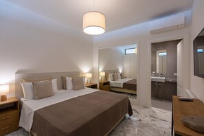 2 soverom, strykejern/-brett, reiseseng for barn og wi-fi (inkludert)