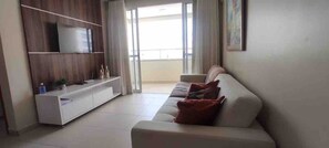 Comfort Apartment | Living area - Apto 2/ Q próximo ao Hospital premium (Goiania)