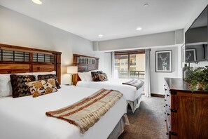 Appartement, 2 slaapkamers | 2 slaapkamers, een strijkplank/strijkijzer, gratis wifi