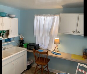 Studio | Private kitchen | Fridge, oven, coffee/tea maker, toaster - Beach Side Studio #1 Apts by RedAwning (Norfolk)