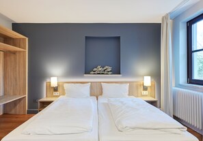 Double Room | In-room safe, desk, laptop workspace, blackout drapes - Hotel Schleuse (Munich)